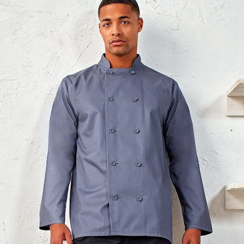 Premier Chefs Coolchecker Short Sleeve Jacket 