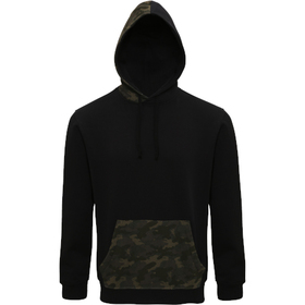 Asquith & Fox Men's Camo Trimmed Hoodie