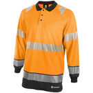 Beeswift Hi-Vis Two Tone Polo Long Sleeve
