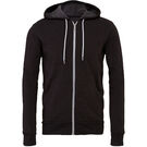 Bella+Canvas Unisex Poly/Cotton Fleece Full Zip Hoodie