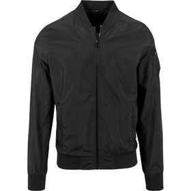 Build Your Brand Nylon Bomber Jacket