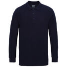 Gildan Polo Shirt Premium Cotton Long Sleeve Double Pique