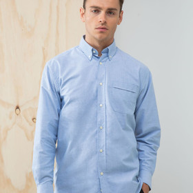 Henbury Long Sleeve Classic Oxford Shirt