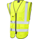 Leo Workwear Hi Vis Lynton Superior Waistcoat