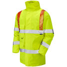 Leo Workwear Hi Vis Putford Orange Brace Anorak Yellow