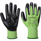 Portwest Green Cut Glove - Nitrile Foam