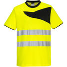 Portwest PW2 Hi Vis Short Sleeved T-Shirt