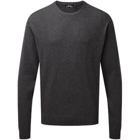 Premier Crew Neck Cotton-Rich Knitted Sweater