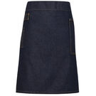 Premier Division Waxed-Look Denim Waist Apron