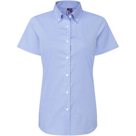 Premier Women's Supreme Oxford Short Sleeve Shirt